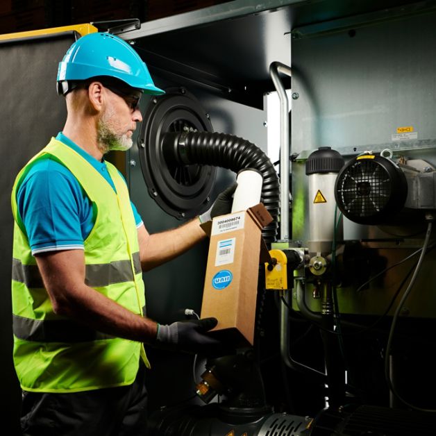 Air top compressor service